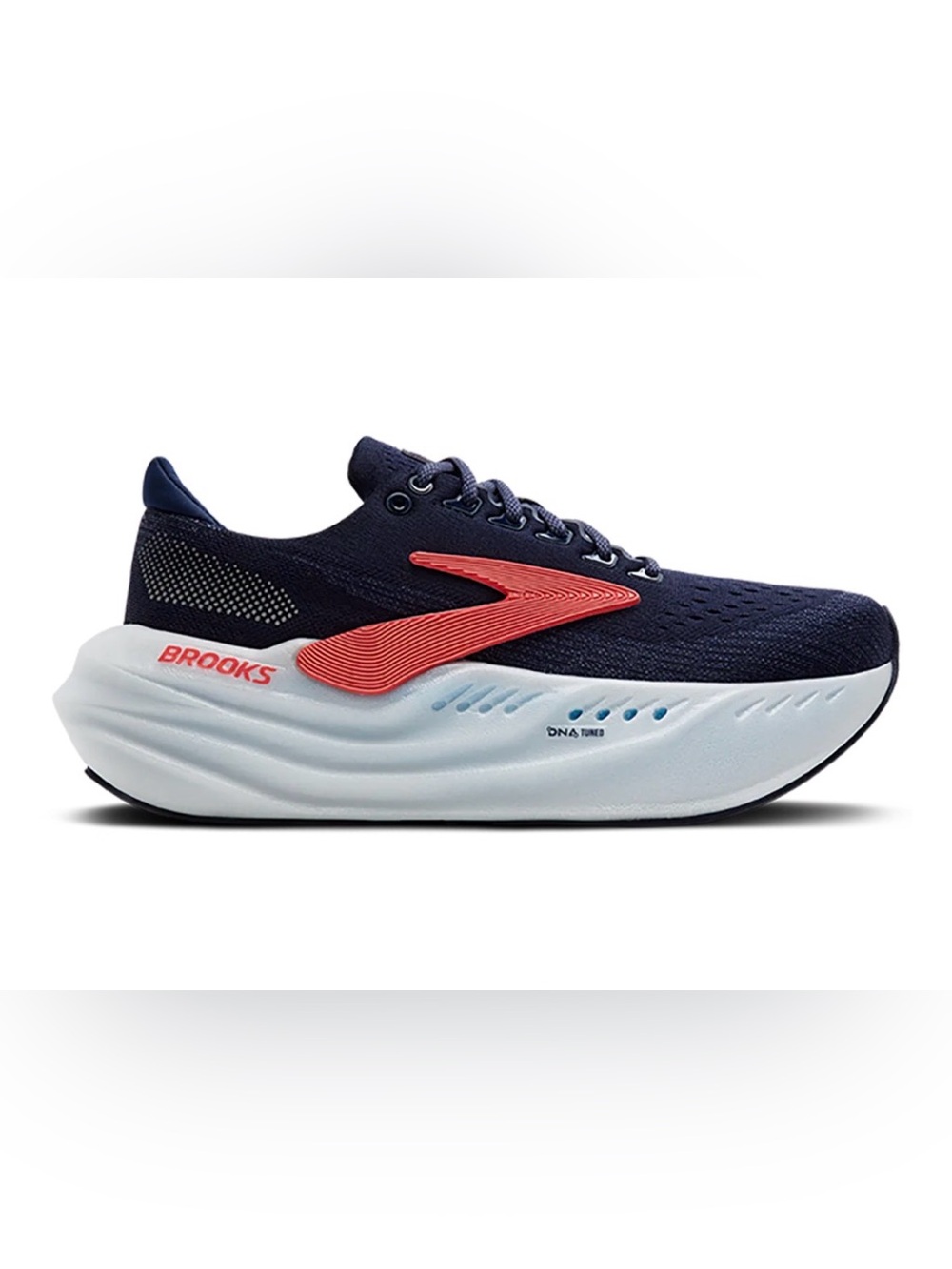 Brooks Glycerin Max - Peacoat - Blue Ribbon - Hot Coral